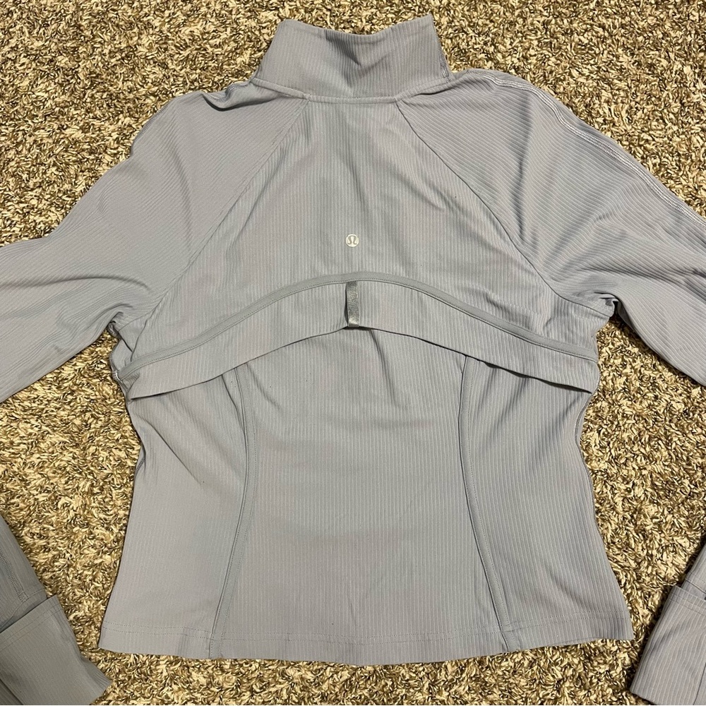 Lululemon Cropped Ribbed Define Jacket - Picture 4 of 5